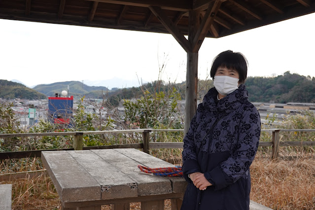 島根県安来市安来町東小路 あたご山展望公園でお会いしたご婦人