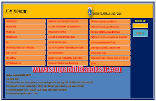 Aplikasi excel format administrasi guru Lengkap jenjang SD-SMP-SMA