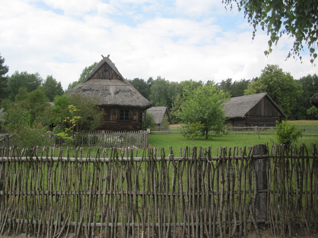 Museum of old buildings in Lithuania