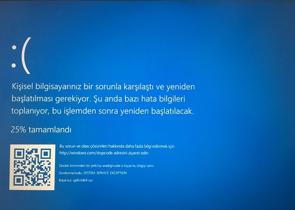 Çöken Bilgisayardan Harddisk Veri Kurtarma %100 Yöntem > Windows 7,8,10