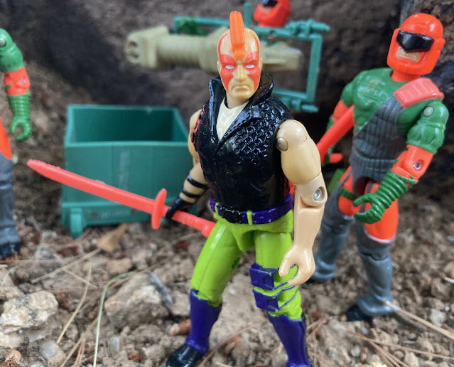 1993 Ninja Force Zartan, 1984 Chameleon, Flak Viper