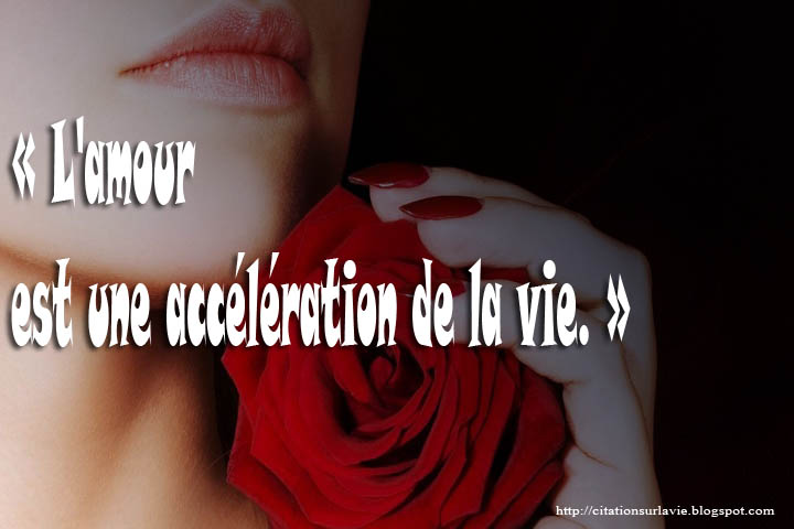 Citation d'amour magnifique