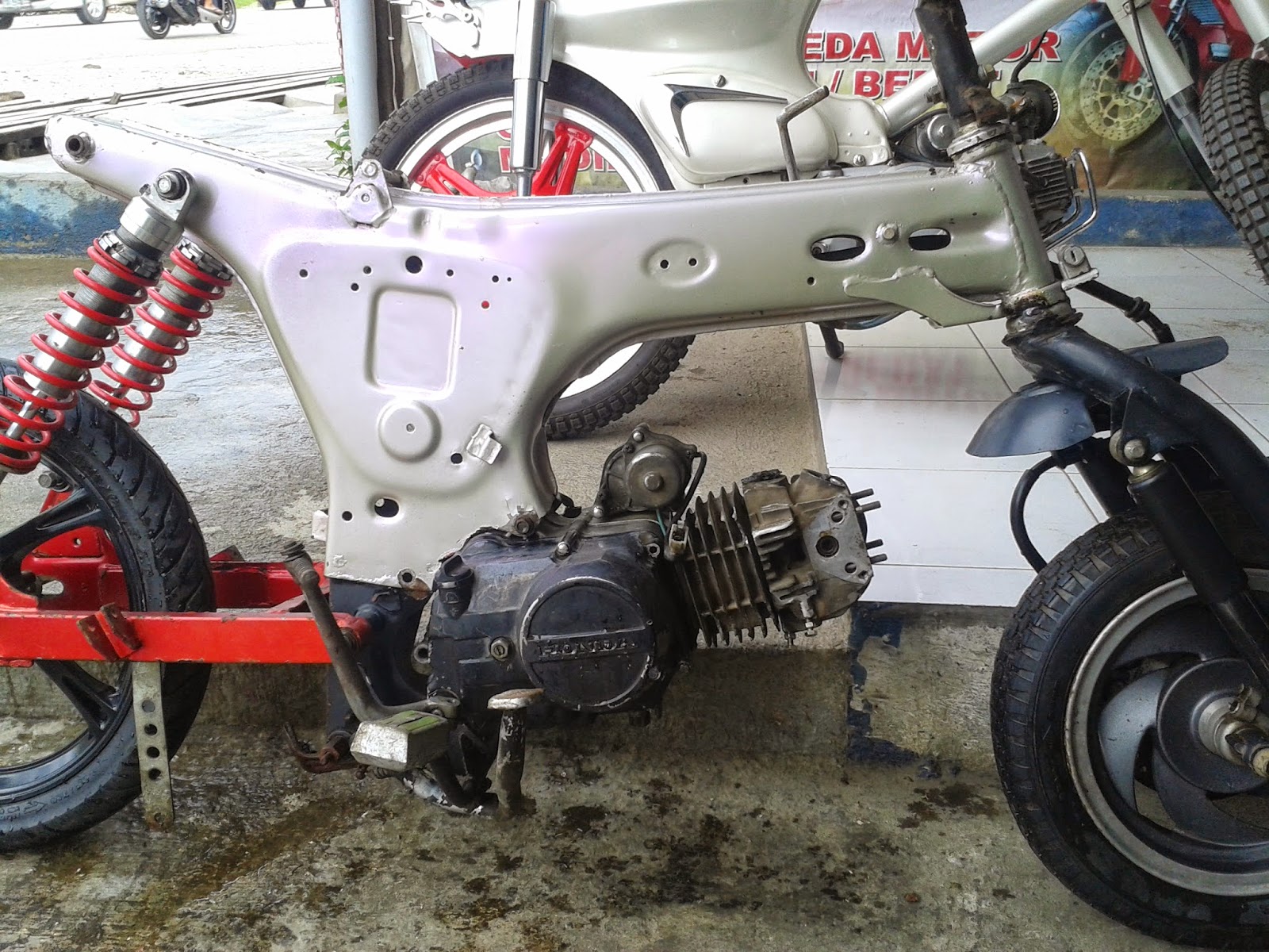 Download Ide 69 Modif Motor Jadi Honda Monkey Terlengkap Pojok