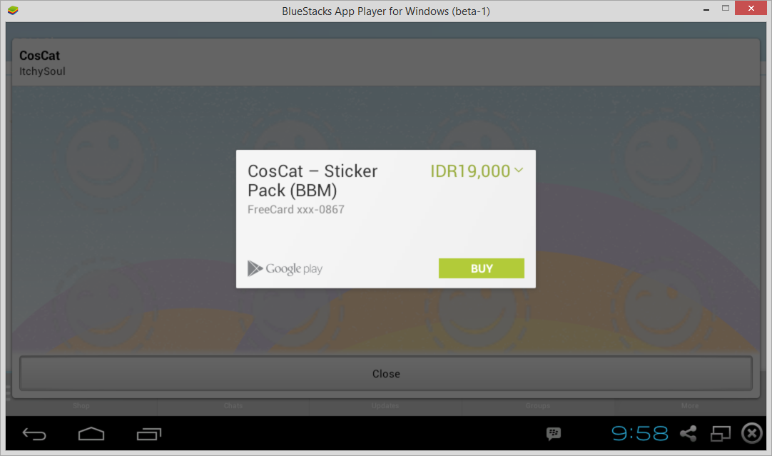 Cara Download Sticker Premium BBM Android Secara Gratis 4