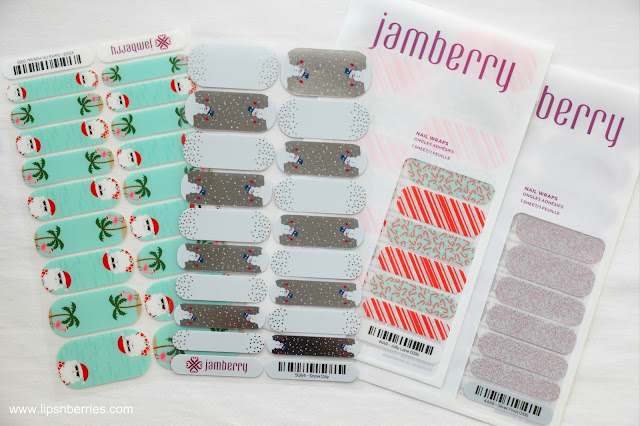 Jamberry Christmas nail wraps