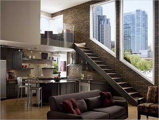 Modern apartments interior design