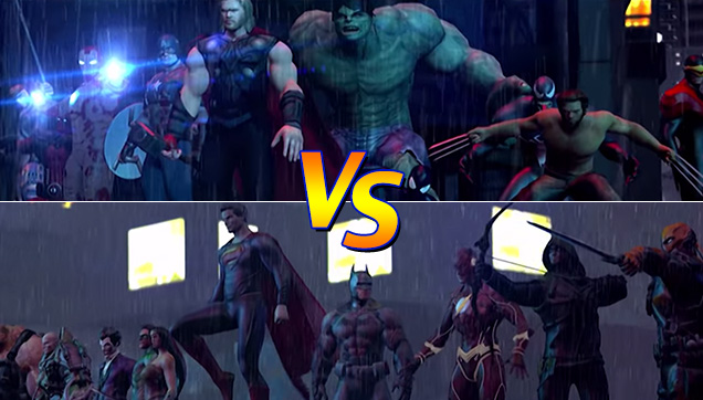 The ultimate showdown of heroes.