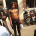 See How This Boy Disguised As A Woman With Fake Boobs To Defraud Guys (Photos)