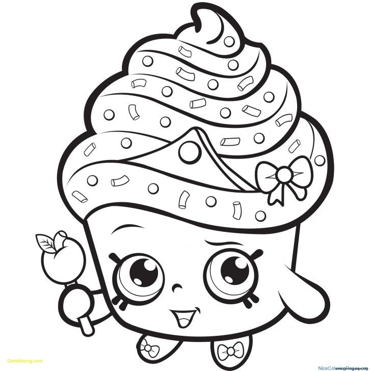 Kids Coloring Pages Shopkins Beautiful