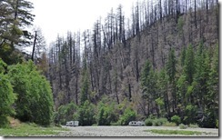 Redwood Bar River Access, Chetco Fire