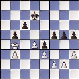 Estudio de Francesc Vivas Font, SEPA 162/3 1954, blancas juegan y ganan