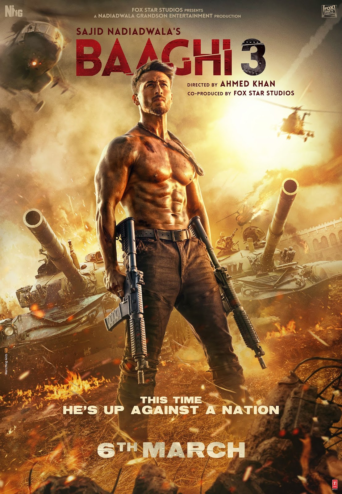 20 HQ Images Baaghi 3 Full Movie Release Date / Baaghi 3: Tiger Shroff to fight three villains in Ahmed ...