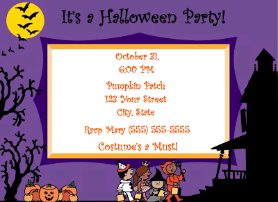 Free halloween custom invitations , free halloween custom printable 60 