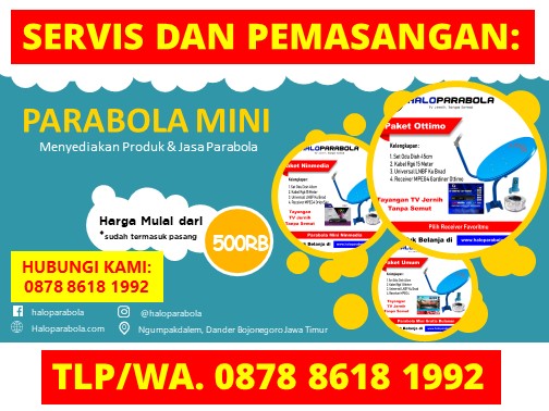 Jual Parabola Jaring Bekas Kasiman Bojonegoro