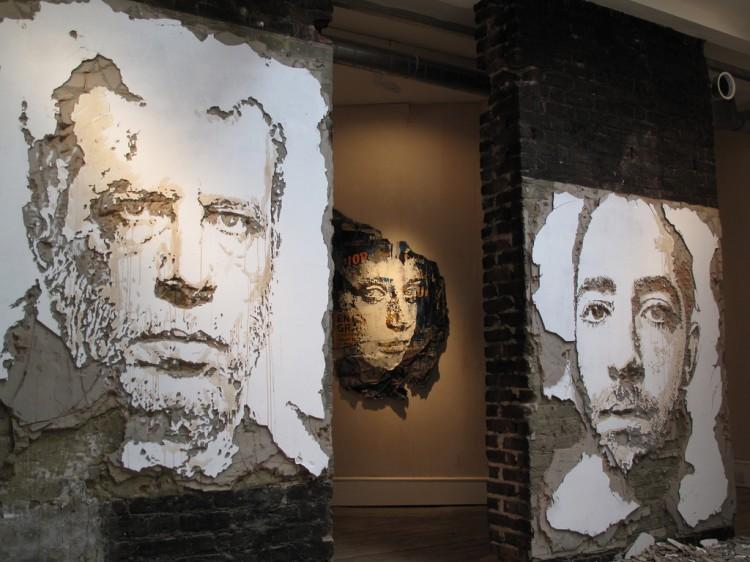 Vhils's Chipped Wall Portraits Seen On www.coolpicturegallery.us