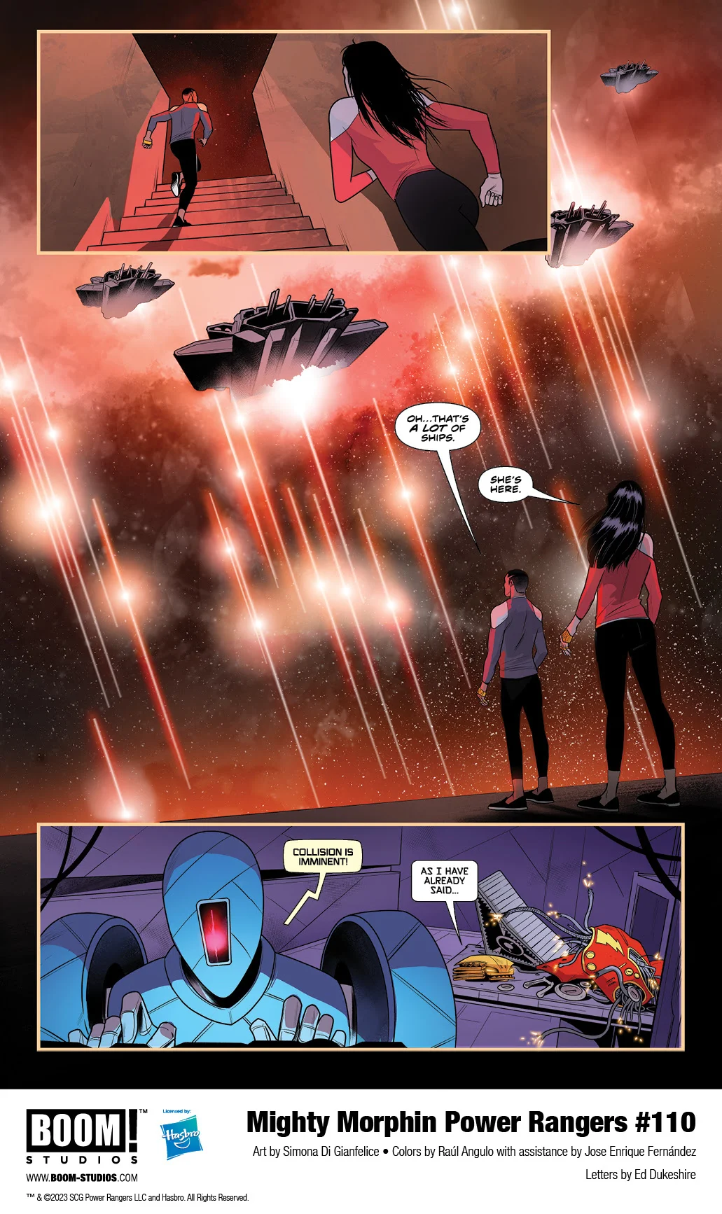 Mighty Morphin Power Rangers #111 Preview - Page 3