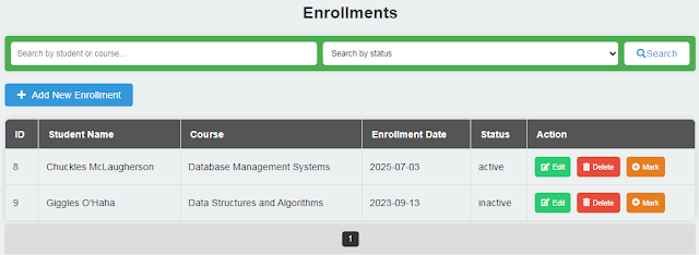 Search Enrollement 3