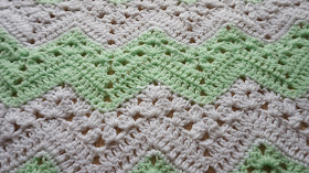 free crochet chevron afghan pattern, free crochet baby stroller cover pattern