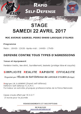 Stage Self defense en Exterieur