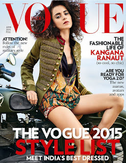 Kangana Ranaut poses for Vogue Photos