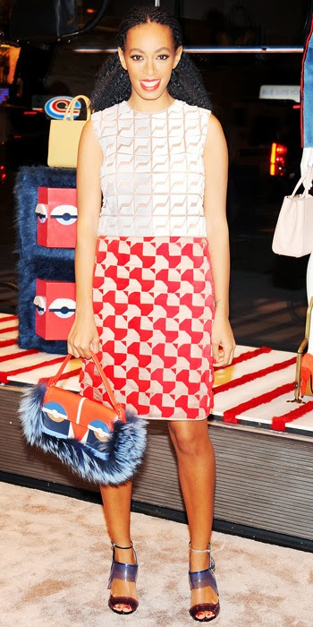 Solange Knowles in Fendi