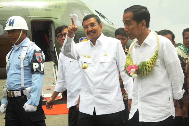 Presiden Jokowi Ke Nias, Bupati dan Walikota se Kepulauan Nias Curhat