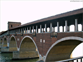 Ponte Vecchio en Pavía, Italia (2009)