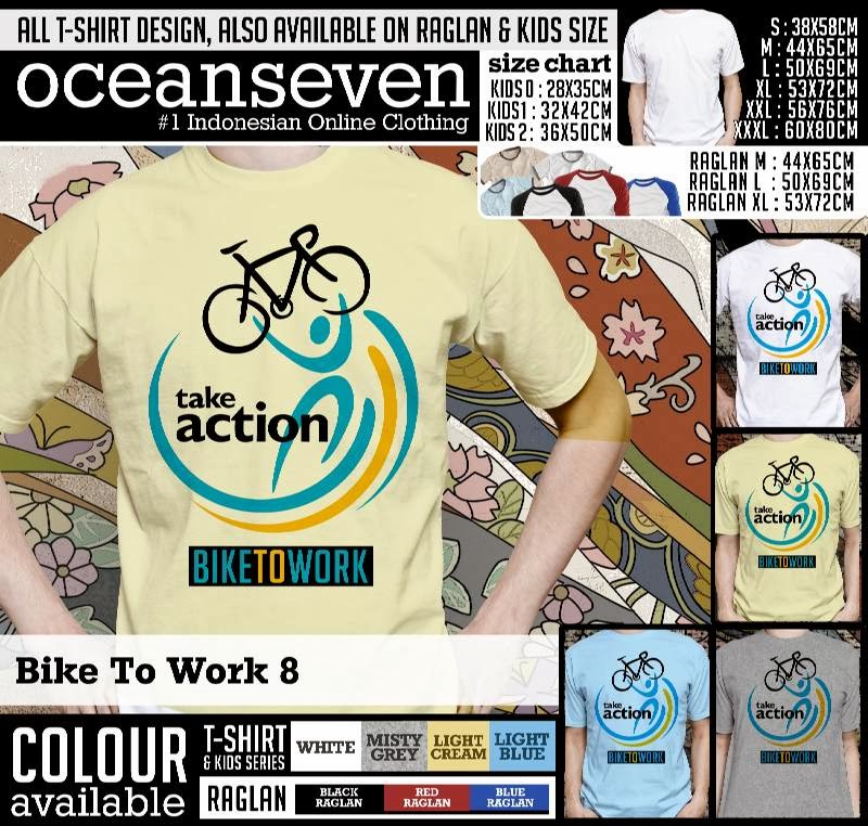 Kaos Bike To Work 8