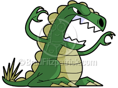 cartoon dinosaur clip art