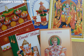 Selection of Diwali cards