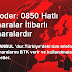 0850 dolandırıcılığına dikkat!