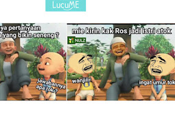 Gambar Percakapan Upin Ipin Lucu