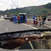 Tol Cipularang Arah Bandung Amblas 20 Meter