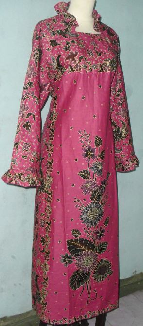 Butik Citra Indah Abaya Flora Pink 210