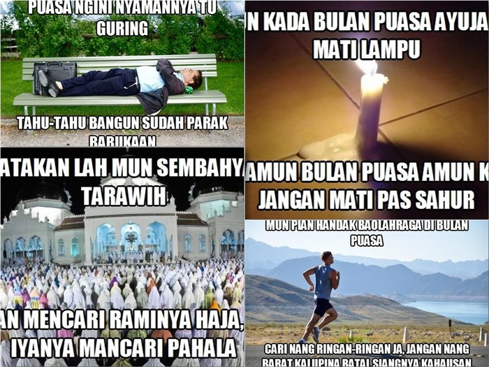 15 Koleksi Meme Bahasa Banjar Edisi Khusus Bulan Ramadhan Meme