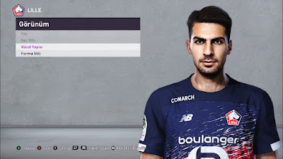 PES 2020 Faces Mehmet Zeki Celik by Furkan6141