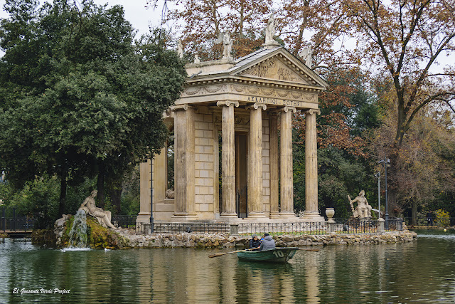 Jardines Borghese, Templo de Esculapio - Roma, por El Guisante Verde Project