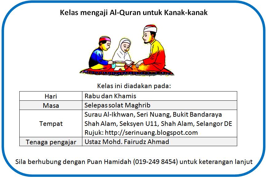 Komuniti Pangsapuri Seri Nuang @BBSA, Sek. U11: Kelas ...