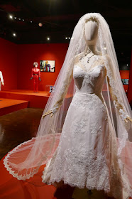 House of Gucci movie wedding dress