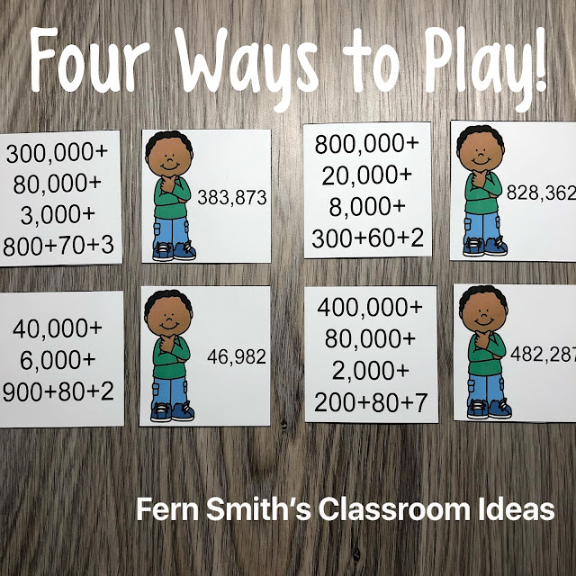 Download this Fourth Grade Read and Write Numbers Bundle Resource to Use in Your Classroom Today!