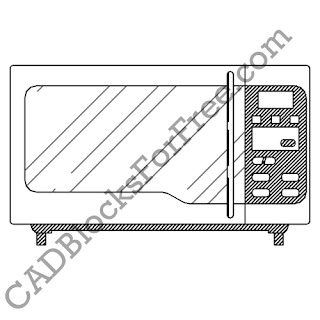 Free AutoCAD Blocks Kitchens Microwaves