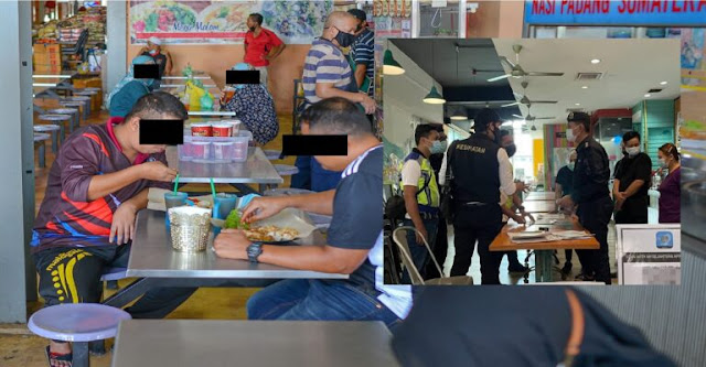 17 individu ini dik0mpaun ‘dine-in’ tapi bukan sebab tak ada sijil v4kasin