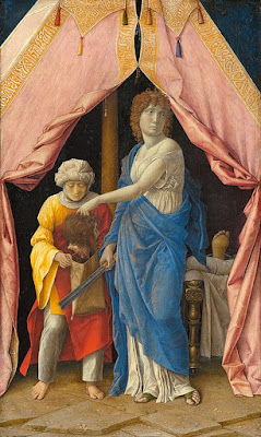 quadro de Judith e holfernes versão de Andrea Mantegna