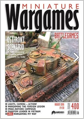 Miniature Wargames 400, August 2016