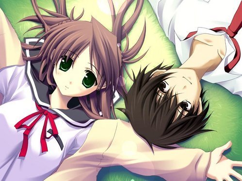 anime couples. cute anime couples wallpaper.