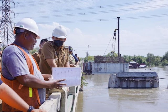 Bobby Nasution Targetkan Pembangunan Jembatan Sicanang Selesai Akhir 2022 