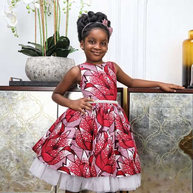 Ankara Gown Styles For Baby Girl.