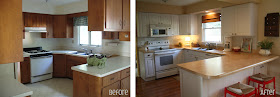 Graphic Made: Kitchen before & after