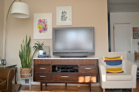 living room mcm dresser