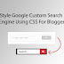Style Google Custom Search Engine Using CSS For Blogger